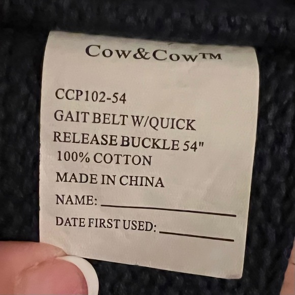 Gait Belt with Quick Release Buckle - Picture 6 of 7